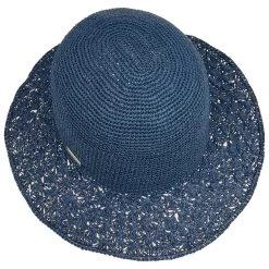 Alexia Crochet Strohhut By Seeberger 14 Alexia Crochet Strohhut By Seeberger -Stetson Speichern Alexia Crochet Strohhut by Seeberger dunkelblau.60681 1rf192