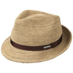 Alpena Player Crochet Raffiahut By Stetson -Stetson Speichern Alpena Player Crochet Raffiahut by Stetson natur.49813 6rf40