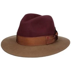 Altedo II Traveller Wollhut By Alfonso DEste -Stetson Speichern Altedo II Traveller Wollhut by Alfonso D Este hellbraun.63728 rf175