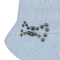 Alvenia Walkhut Mit Perlen By Seeberger -Stetson Speichern Alvenia Walkhut mit Perlen by Seeberger hellblau.62398 4rf9