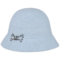 Alvenia Walkhut Mit Perlen By Seeberger -Stetson Speichern Alvenia Walkhut mit Perlen by Seeberger hellblau.62398 rf9