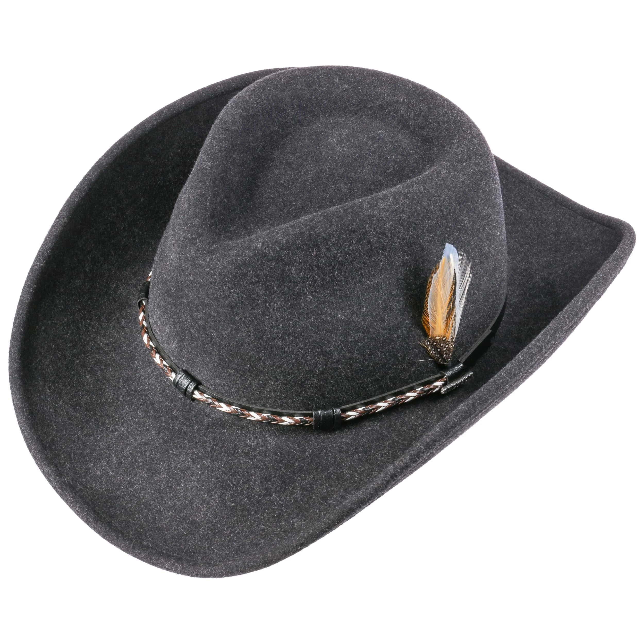Amasa VitaFelt Westernhut By Stetson 3 Amasa VitaFelt Westernhut By Stetson