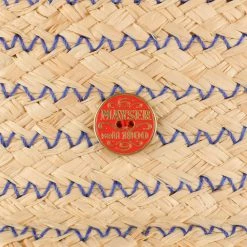Andy Contrast Stitch Raffiahut By Mayser -Stetson Speichern Andy Contrast Stitch Raffiahut by Mayser natur blau.56379 4rf194