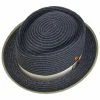 Andy Pork Pie Strohhut By Mayser 1 Andy Pork Pie Strohhut By Mayser -Stetson Speichern Andy Pork Pie Strohhut by Mayser blau.59145 1rf2