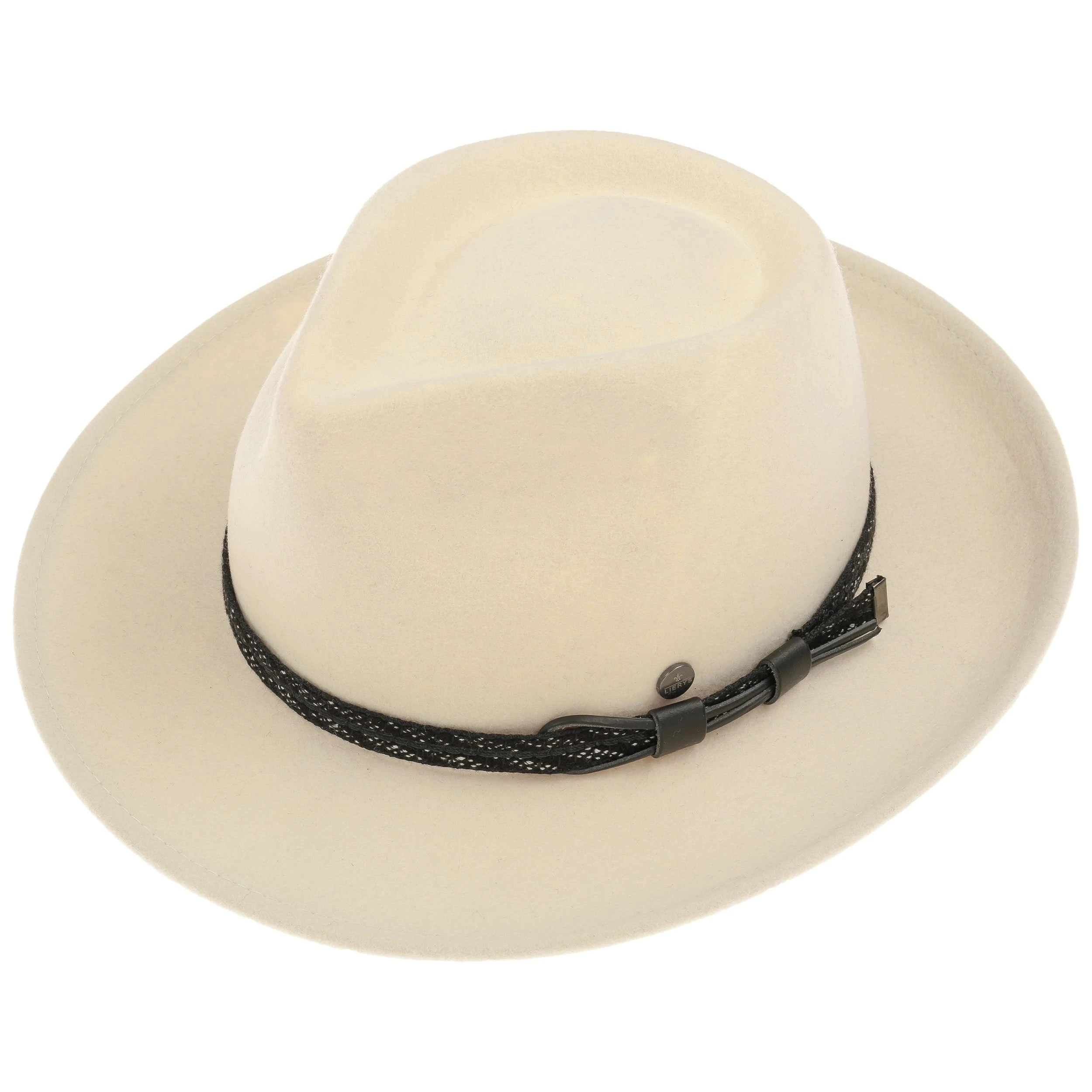 Barnell White Bogart Wollfilzhut By Lierys 3 Barnell White Bogart Wollfilzhut By Lierys