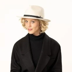 Barnell White Bogart Wollfilzhut By Lierys 12 Barnell White Bogart Wollfilzhut By Lierys -Stetson Speichern Barnell White Bogart Wollfilzhut by Lierys.54791 7