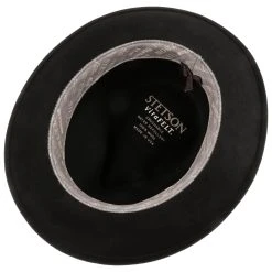 Bayfield Fedora VitaFelt Hut By Stetson -Stetson Speichern Bayfield Fedora VitaFelt Hut by Stetson schwarz.58858 2rf4