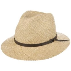 Hutshopping Belmaro Traveller Raffiahut Mit Lederband -Stetson Speichern Belmaro Traveller Raffiahut mit Lederband natur.61351 rf40