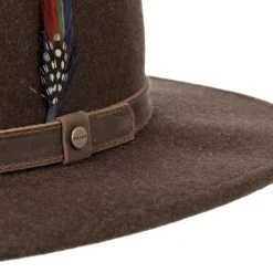 Bendova Fedora Wollhut By Stetson -Stetson Speichern Bendova Fedora Wollhut by Stetson braun.58862 4rf11