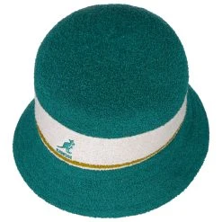 Bermuda Stripe Bucket Hut By Kangol -Stetson Speichern Bermuda Stripe Bucket Hut by Kangol petrol.53808 1rf43