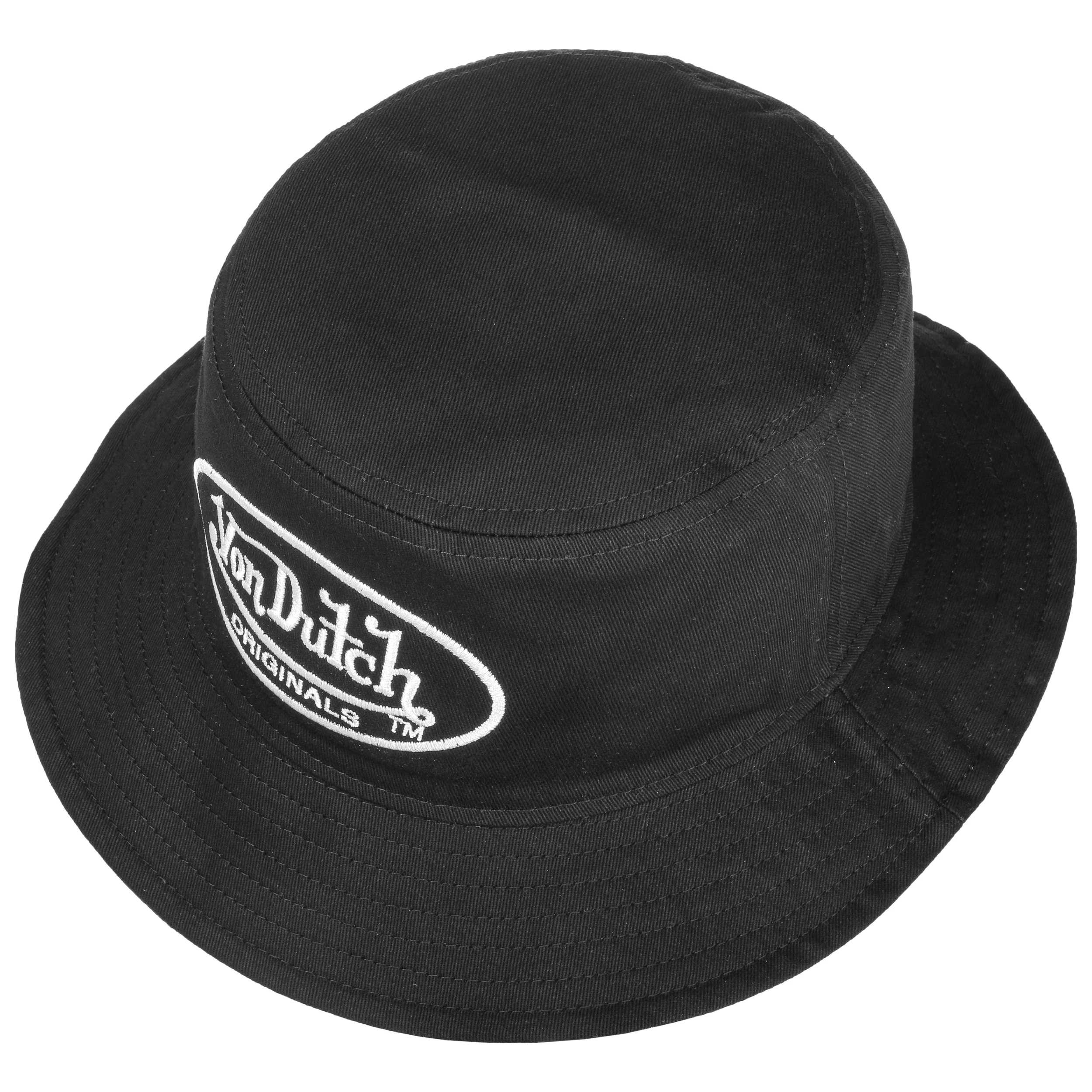 Big Logo Bucket Stoffhut By Von Dutch 3 Big Logo Bucket Stoffhut By Von Dutch