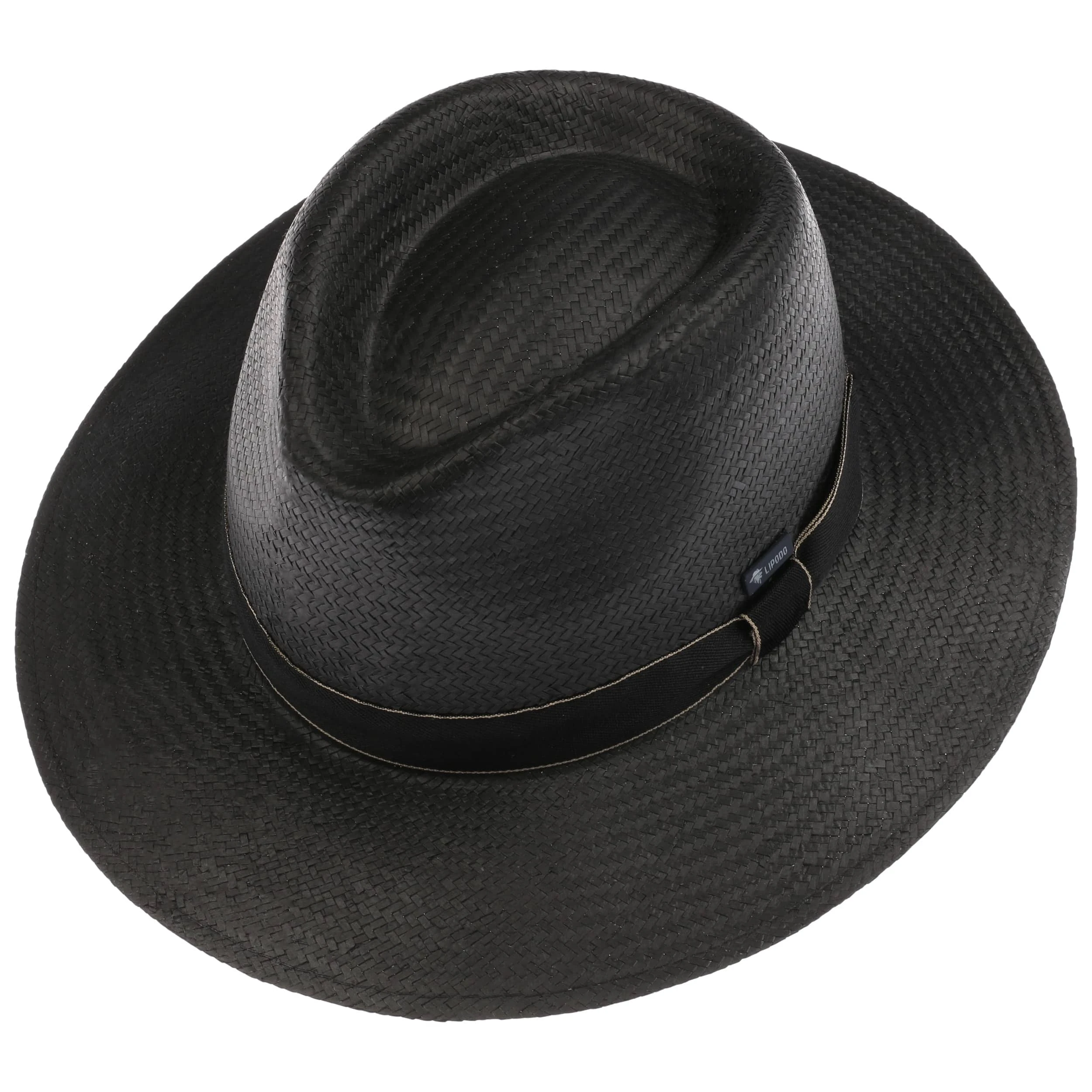 Black Traveller Strohhut By Lipodo 4 Black Traveller Strohhut By Lipodo – Bild 2