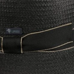 Black Traveller Strohhut By Lipodo 12 Black Traveller Strohhut By Lipodo -Stetson Speichern Black Traveller Strohhut by Lipodo schwarz.56140 4rf4