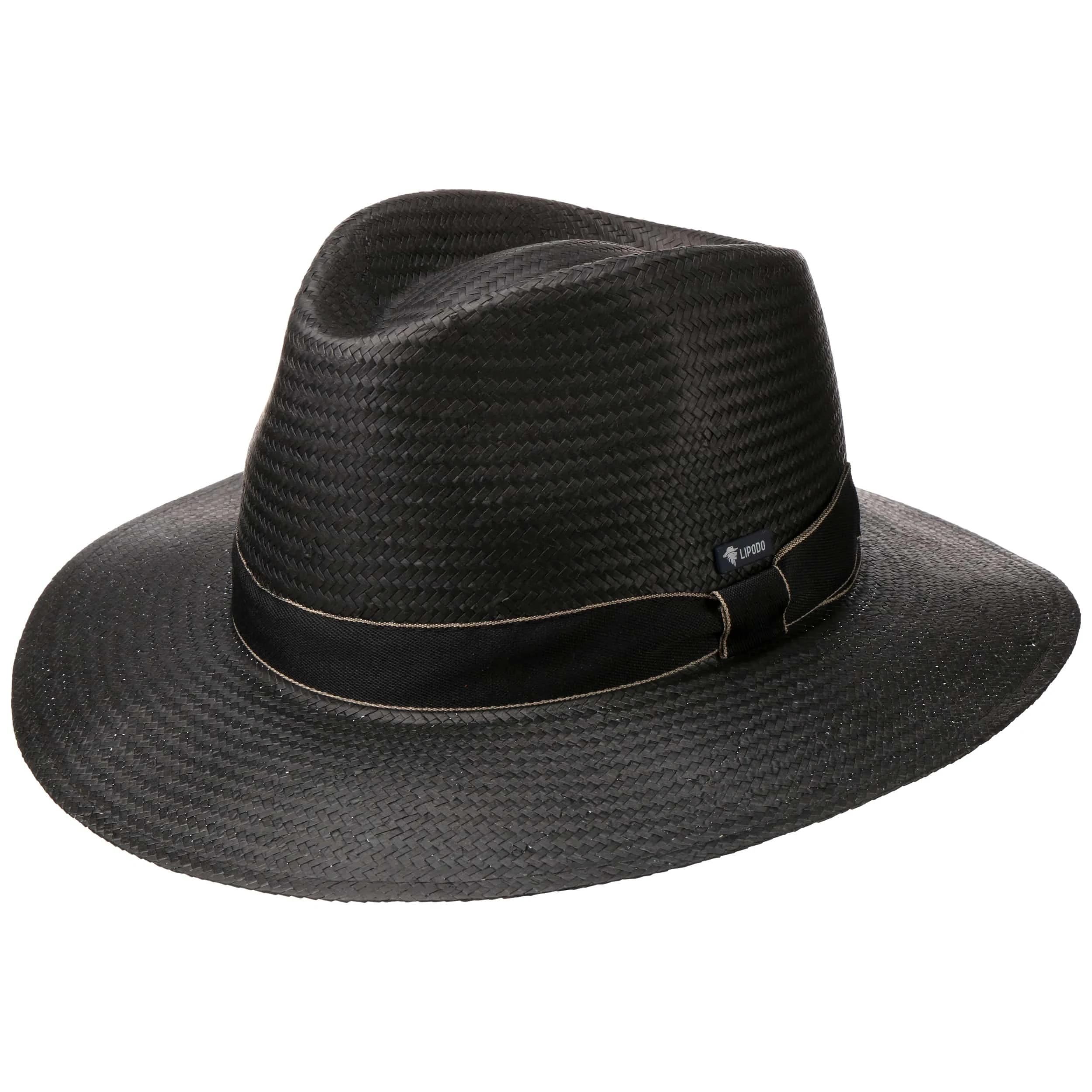 Black Traveller Strohhut By Lipodo 9 Black Traveller Strohhut By Lipodo – Bild 7