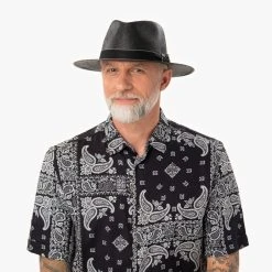 Black Traveller Strohhut By Lipodo 14 Black Traveller Strohhut By Lipodo -Stetson Speichern Black Traveller Strohhut by Lipodo.56140 8
