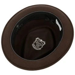 Blank Pork Pie Filzhut By Lierys 17 Blank Pork Pie Filzhut By Lierys -Stetson Speichern Blank Pork Pie Filzhut by Lierys dunkelbraun.43512 2rf17
