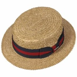 Stetson Speichern 18 Boater Weizenstrohhut By Stetson