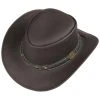 Borderland Lederhut By Scippis -Stetson Speichern Borderland Lederhut by Scippis braun.33270 1rf11