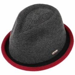 Boston Pork Pie By Chillouts -Stetson Speichern Boston Pork Pie by Chillouts grau bordeaux.43179 1rf182