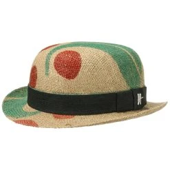 Café Bombón Melone Hut By ReHats -Stetson Speichern Cafe Bomb n Melone Hut by ReHats natur gruen.54867 rf206