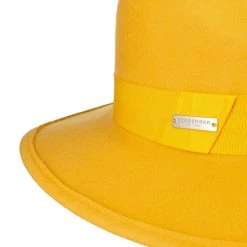 Carlena Fedora Filzhut By Seeberger -Stetson Speichern Carlena Fedora Filzhut by Seeberger senf.62386 4rf68