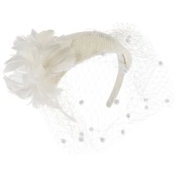 Casela Fascinator Mit Schleier By McBURN -Stetson Speichern Casela Fascinator mit Schleier by McBURN wei .62023 rf5