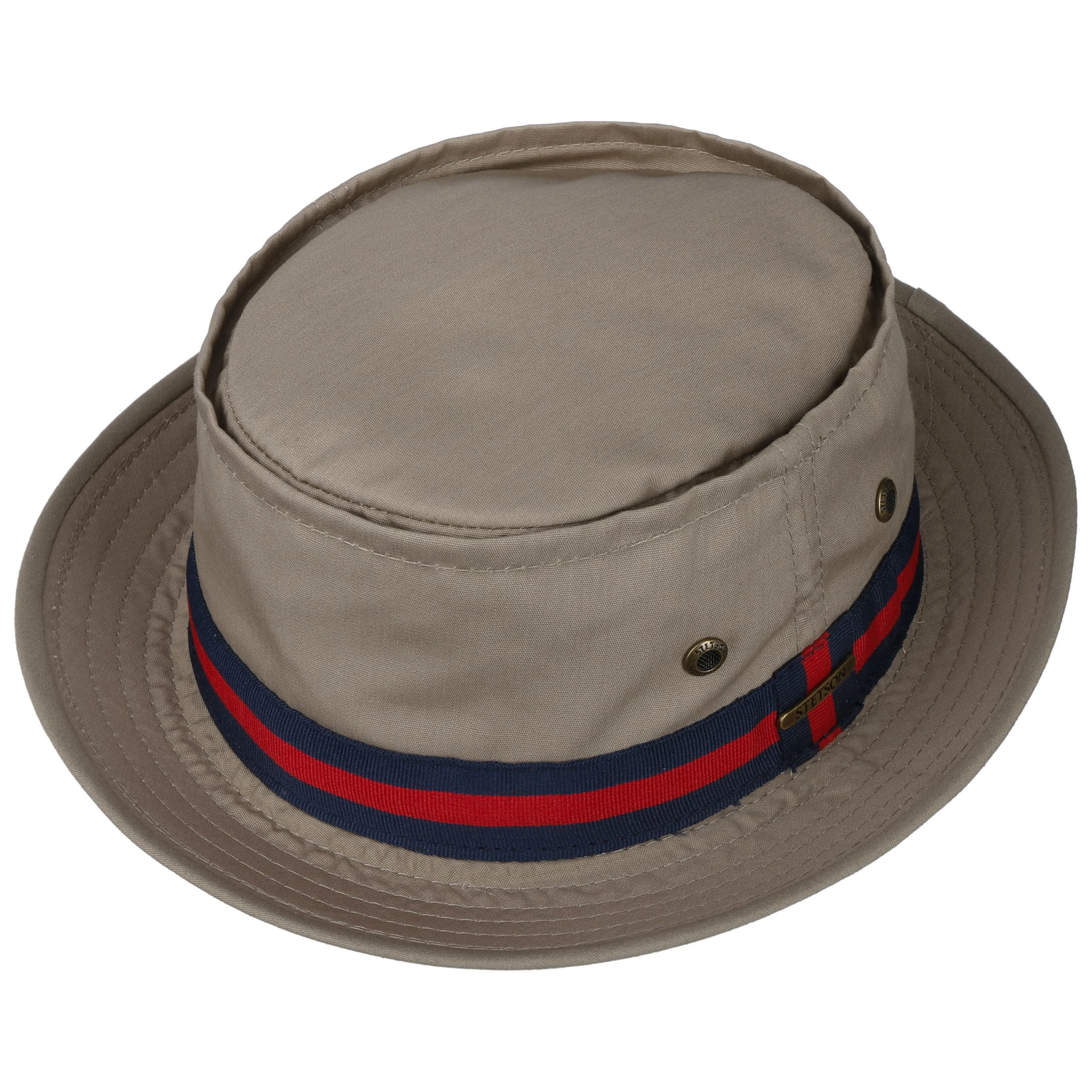 Classic Band Pork Pie Stoffhut By Stetson 3 Classic Band Pork Pie Stoffhut By Stetson