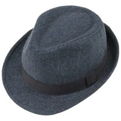Alternative view of Classic Herringbone Trilby Hut By Lipodo