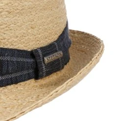 Classic Trilby Raffiahut By Stetson -Stetson Speichern Classic Trilby Raffiahut by Stetson natur.63946 4rf40