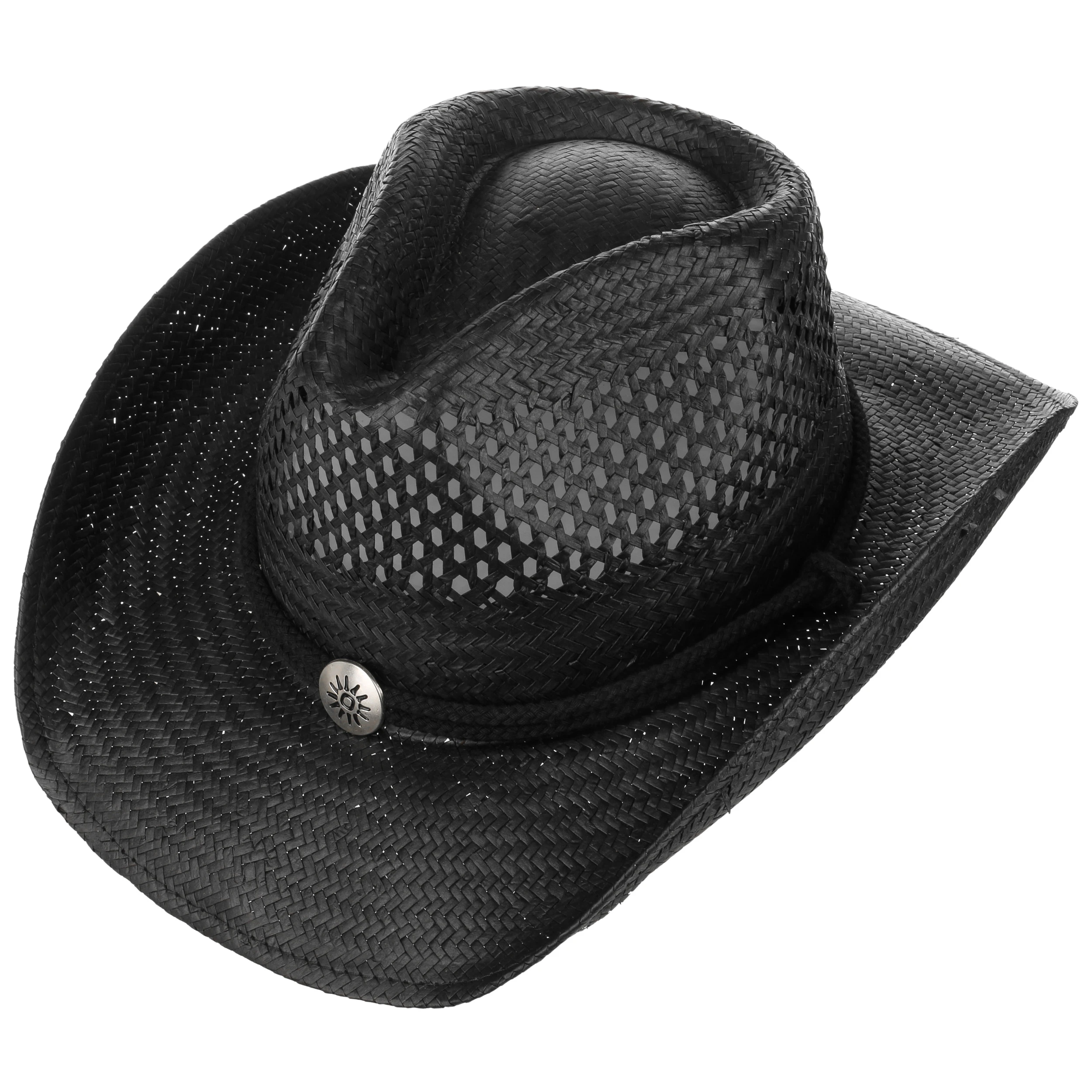 Classic Vented Crown Strohhut By Conner 4 Classic Vented Crown Strohhut By Conner – Bild 2