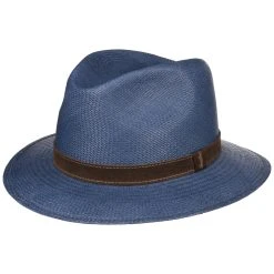 Colour Traveller Panamahut By Borsalino -Stetson Speichern Colour Traveller Panamahut by Borsalino blau.62352 rf2