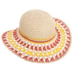 Coloured Brim Schlapphut By Seeberger -Stetson Speichern Coloured Brim Schlapphut by Seeberger natur gelb.61492 1rf285
