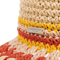 Coloured Brim Schlapphut By Seeberger -Stetson Speichern Coloured Brim Schlapphut by Seeberger natur gelb.61492 4rf285