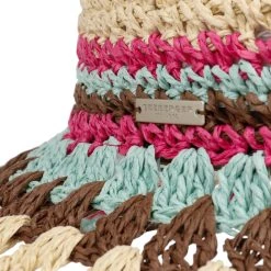 Coloured Brim Schlapphut By Seeberger -Stetson Speichern Coloured Brim Schlapphut by Seeberger natur pink.61492 4rf263