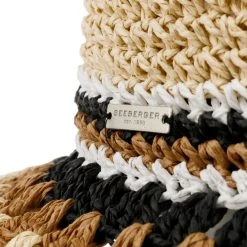 Coloured Brim Schlapphut By Seeberger -Stetson Speichern Coloured Brim Schlapphut by Seeberger natur schwarz.61492 4rf201