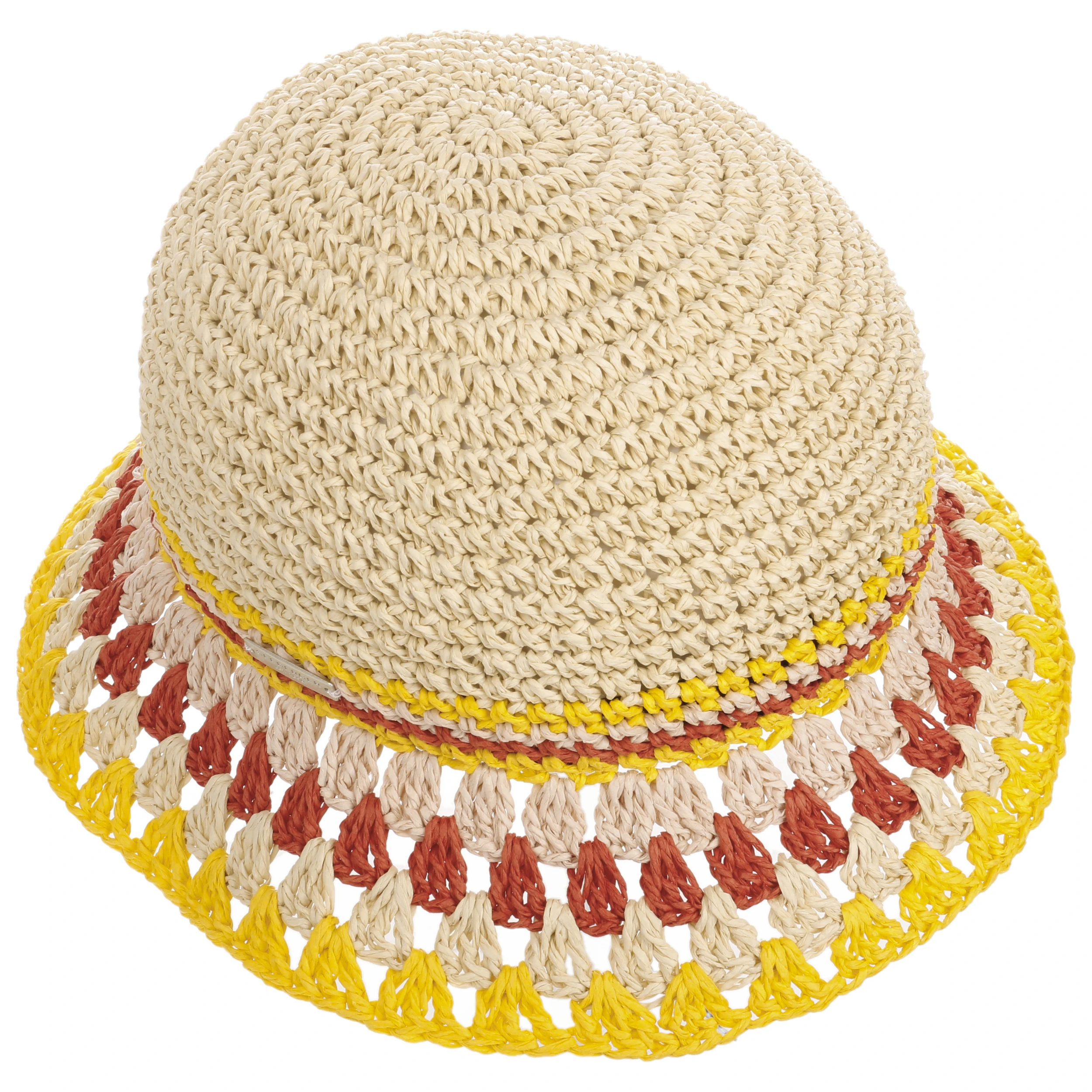 Coloured Brim Strohhut By Seeberger 6 Coloured Brim Strohhut By Seeberger – Bild 4