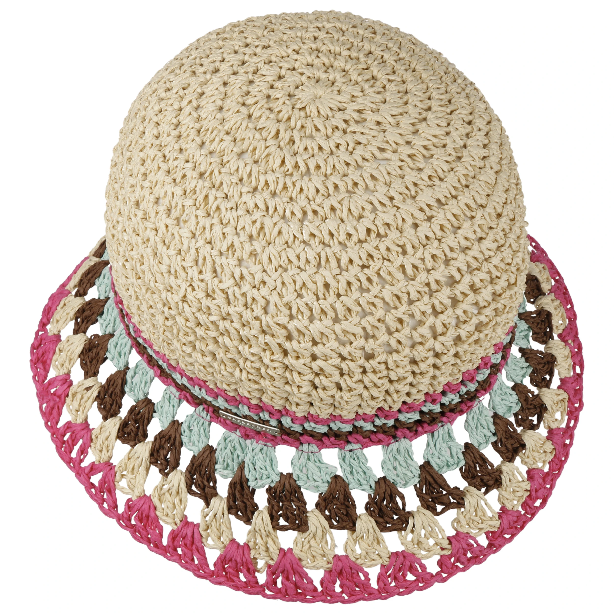 Coloured Brim Strohhut By Seeberger 5 Coloured Brim Strohhut By Seeberger – Bild 3