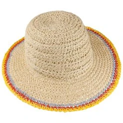 Coloured Edge Schlapphut By Seeberger -Stetson Speichern Coloured Edge Schlapphut by Seeberger natur gelb.58321 1rf285