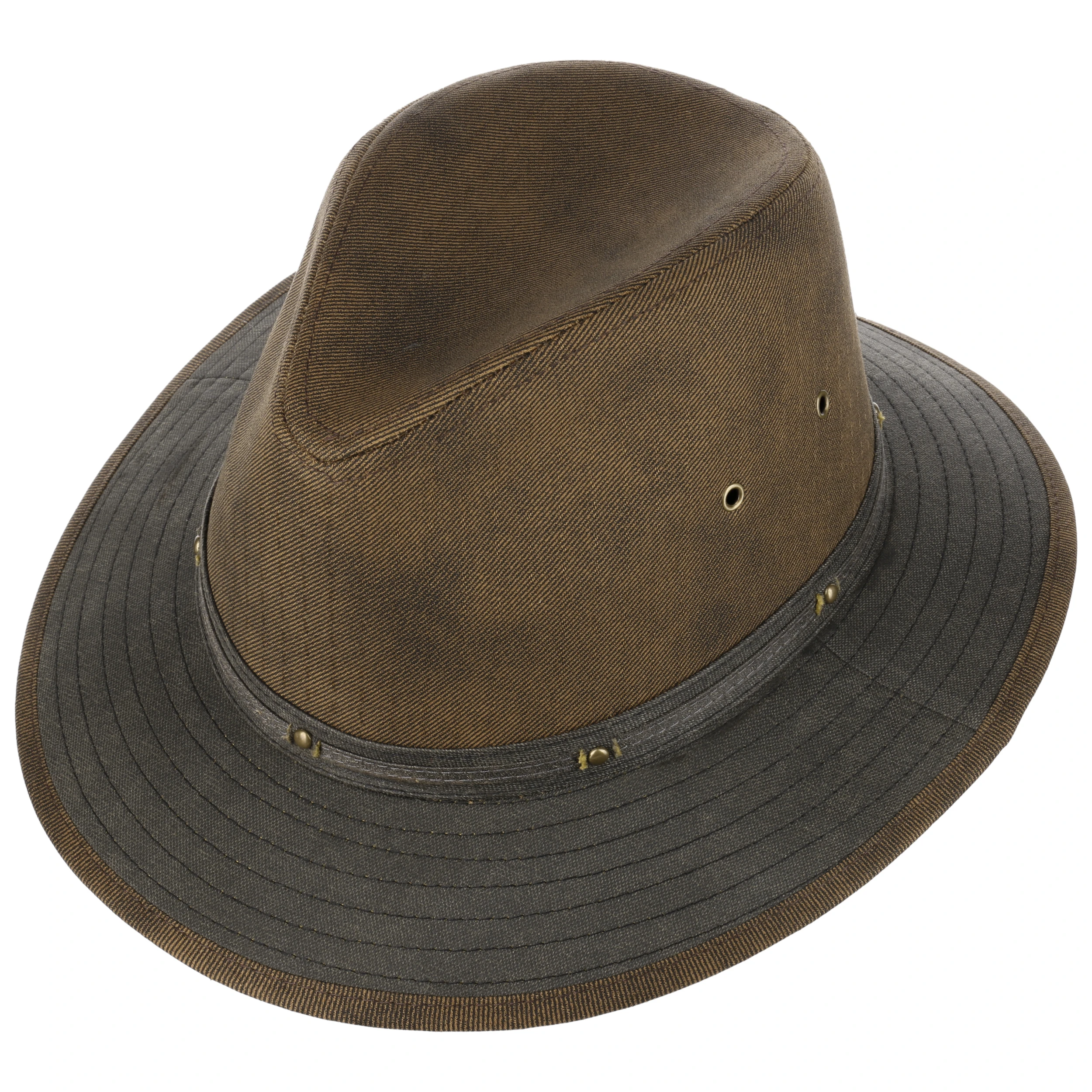 Hutshopping Contrast Brim Traveller Baumwollhut 3 Hutshopping Contrast Brim Traveller Baumwollhut