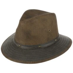 Hutshopping Contrast Brim Traveller Baumwollhut 9 Hutshopping Contrast Brim Traveller Baumwollhut -Stetson Speichern Contrast Brim Traveller Baumwollhut dunkelbraun.61340 rf17