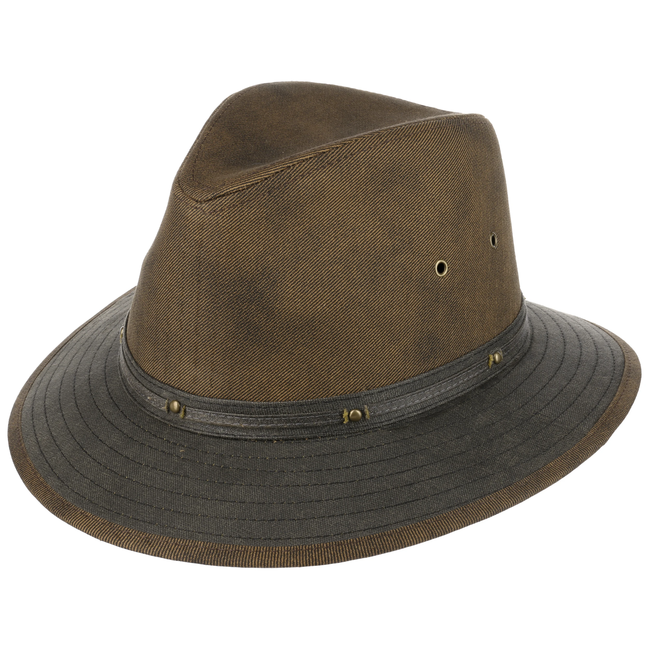 Hutshopping Contrast Brim Traveller Baumwollhut 6 Hutshopping Contrast Brim Traveller Baumwollhut – Bild 4
