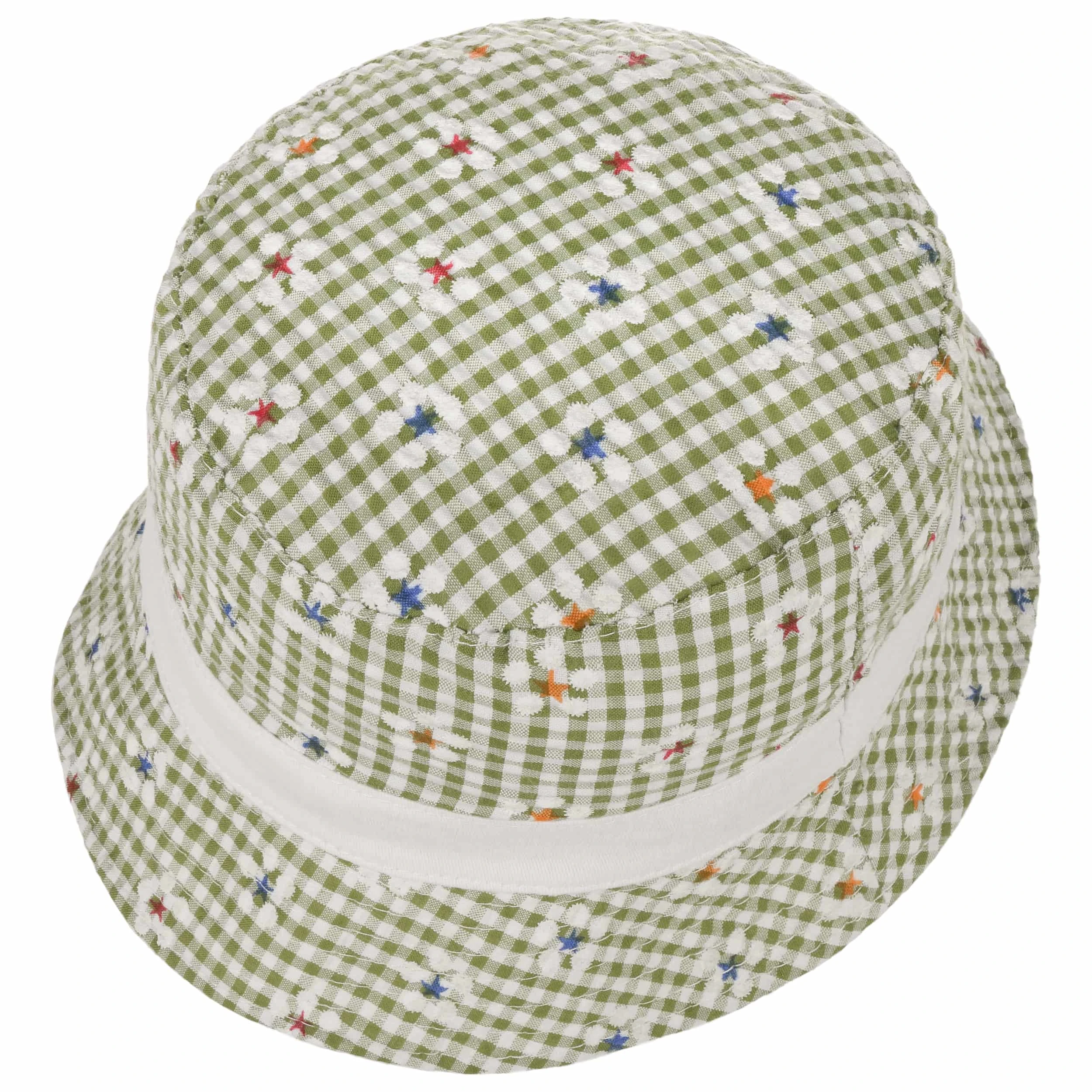 Cotton Check Bucket Wendehut By McBURN 3 Cotton Check Bucket Wendehut By McBURN