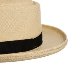 Creeds Panamahut By Bailey 1922 -Stetson Speichern Creeds Panamahut by Bailey 1922 natur schwarz.65511 4rf201