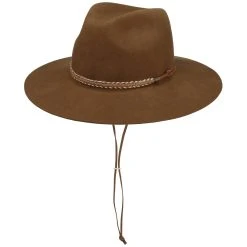 Hutshopping Creekside LiteFelt Wollhut Mit Kinnband -Stetson Speichern Creekside LiteFelt Wollhut mit Kinnband braun.65881 rf11