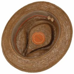 Crochet Fedora Raffiahut By Stetson -Stetson Speichern Crochet Fedora Raffiahut by Stetson braun.55268 2rf11