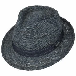 Alternative view of Crochet Fedora Raffiahut By Stetson