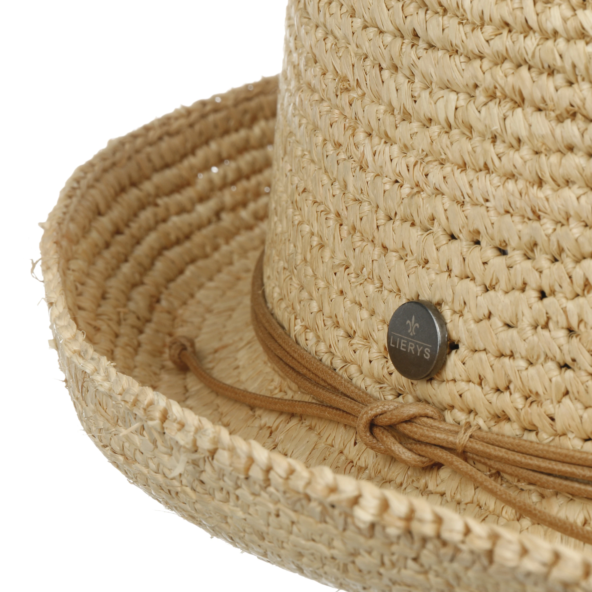 Crochet Trilby Raffiahut By Lierys 5 Crochet Trilby Raffiahut By Lierys – Bild 3