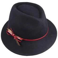 Damenhut Mit Lackschleife By Lierys 9 Damenhut Mit Lackschleife By Lierys -Stetson Speichern Damenhut mit Lackschleife by Lierys dunkelblau rot.48755 1rf240