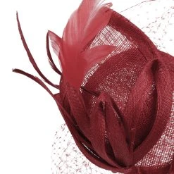 Alternative view of Davia Sinamay Fascinator By Seeberger
