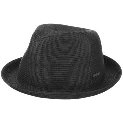 Dawson Black Player Strohhut By Stetson -Stetson Speichern Dawson Black Player Strohhut by Stetson schwarz.49778 rf4
